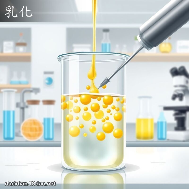 乳化 - 國語大辭典配圖