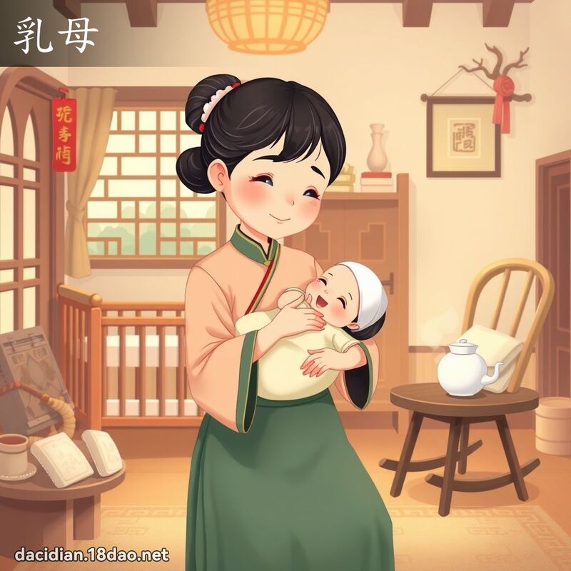 乳母 - 国语大辞典配图