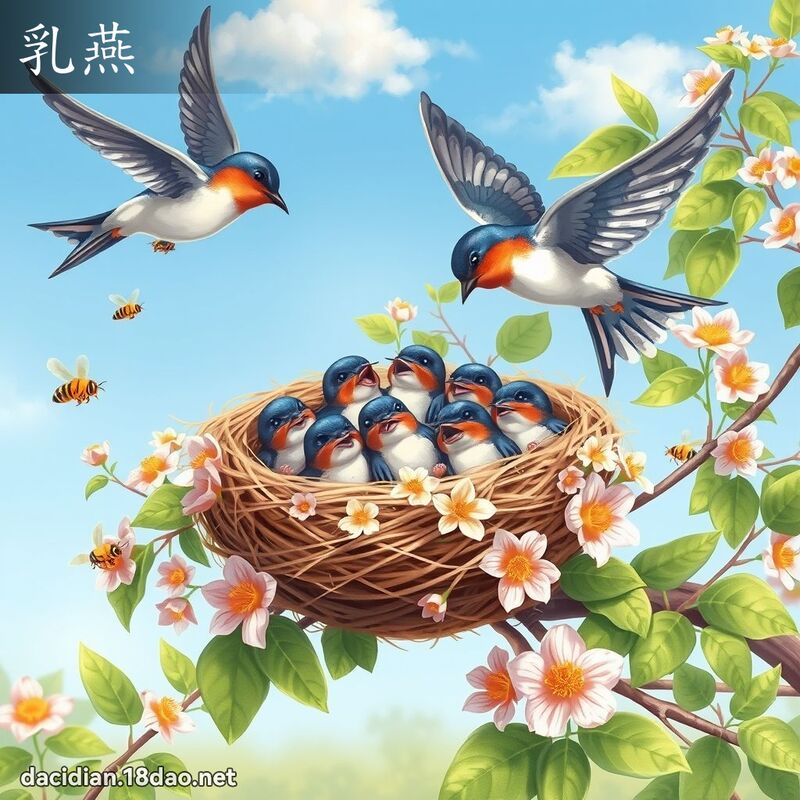 乳燕 - 國語大辭典配圖