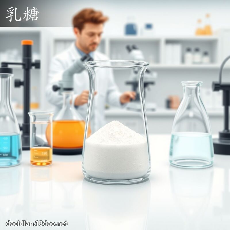乳糖 - 国语大辞典配图