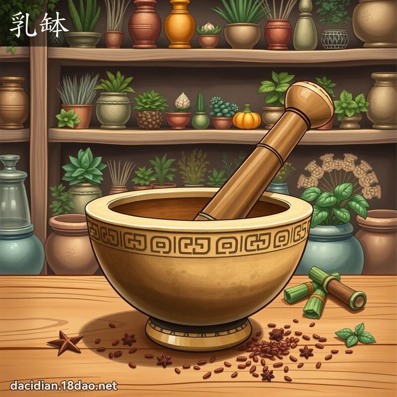 乳钵 - 国语大辞典配图