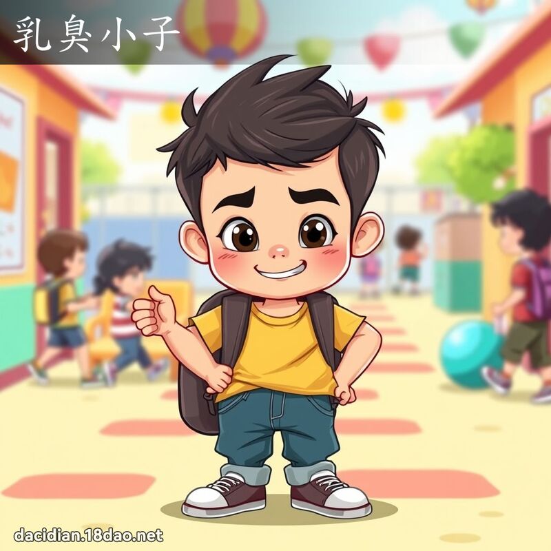 乳臭小子 - 国语大辞典配图