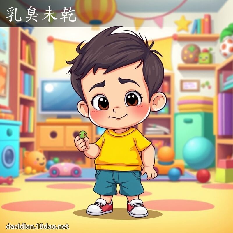 乳臭未乾 - 國語大辭典配圖