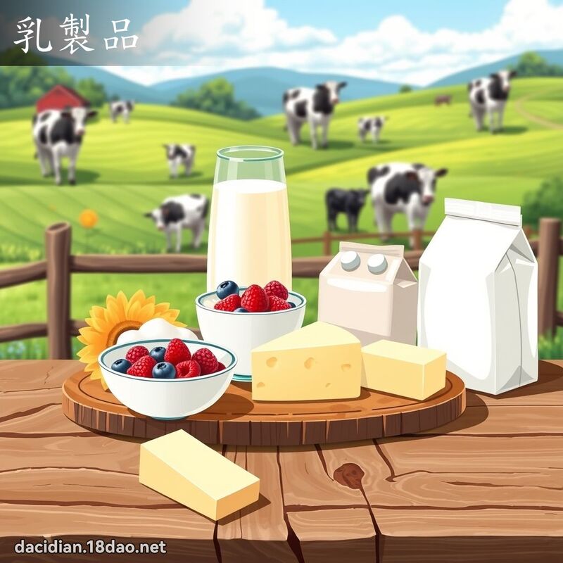 乳制品 - 国语大辞典配图
