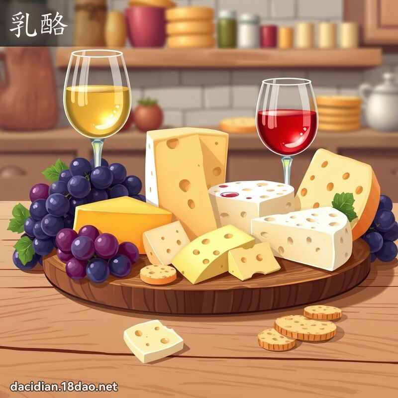 乳酪 - 国语大辞典配图