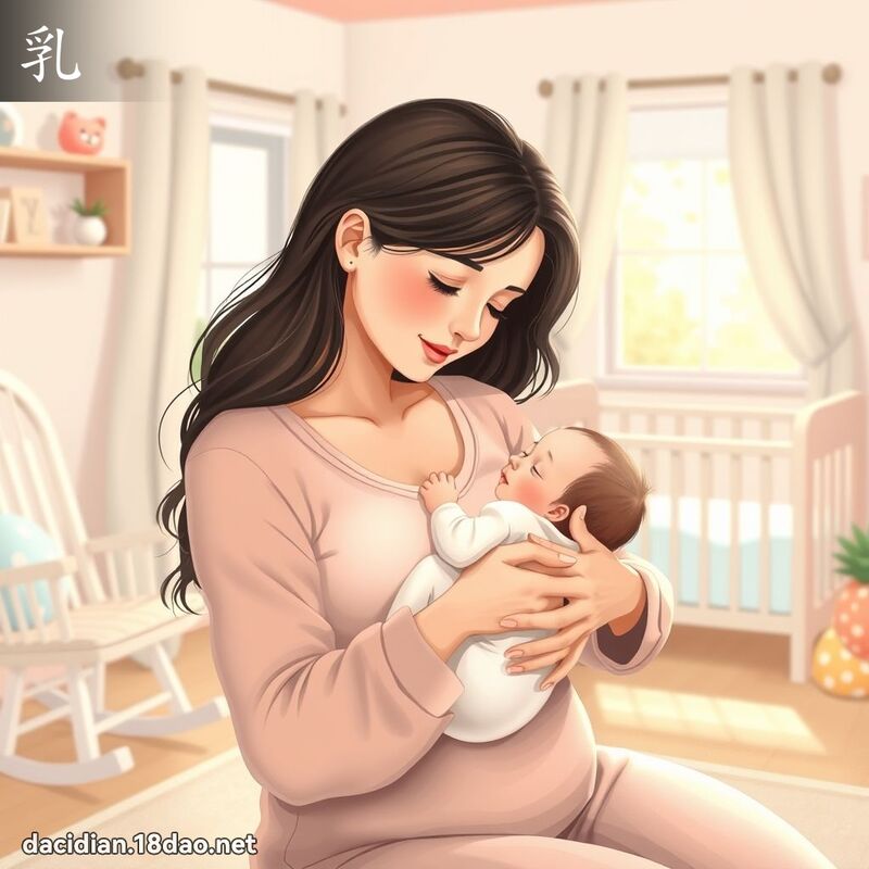 乳 - 國語大辭典配圖