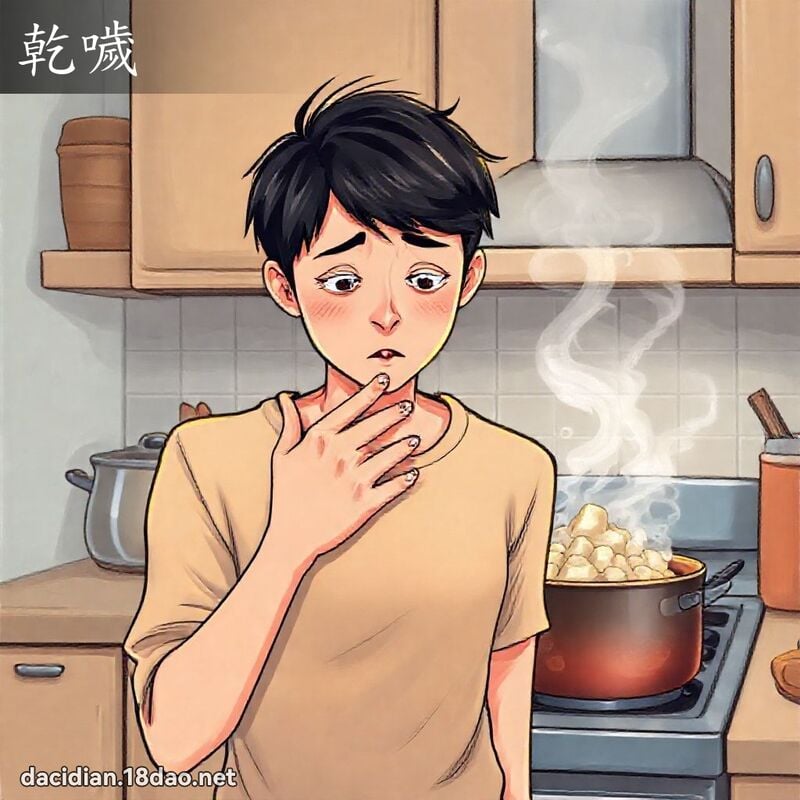 乾噦 - 國語大辭典配圖