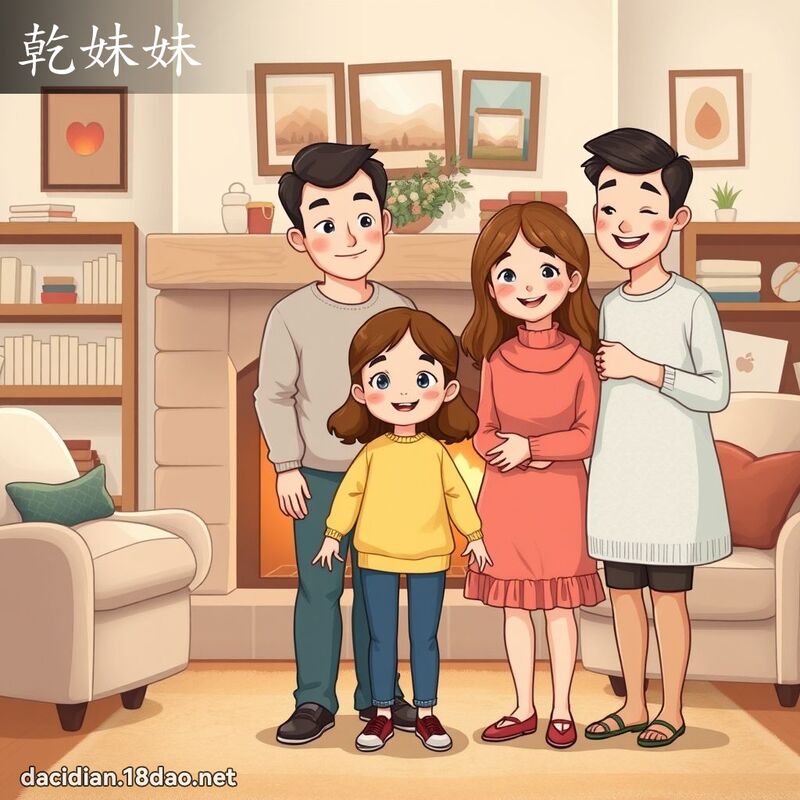 干妹妹 - 国语大辞典配图