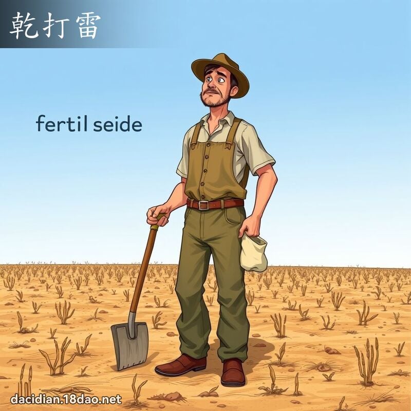 干打雷 - 国语大辞典配图