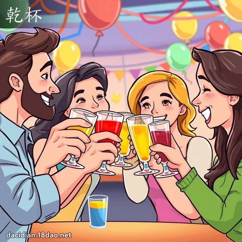 干杯 - 国语大辞典配图