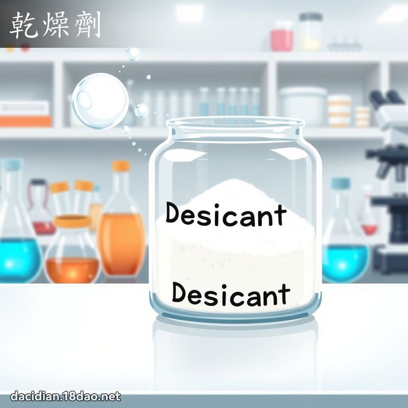 乾燥劑 - 國語大辭典配圖