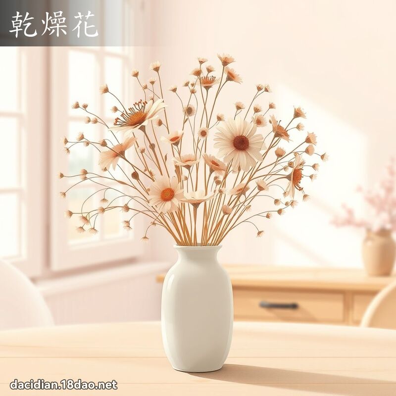 乾燥花 - 國語大辭典配圖