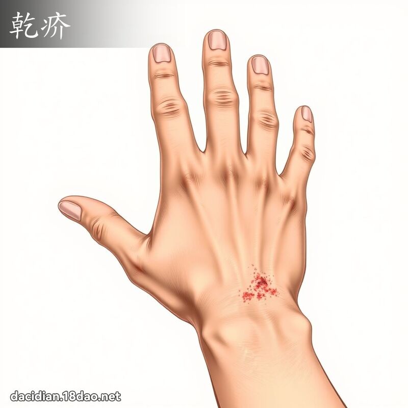 乾疥 - 國語大辭典配圖