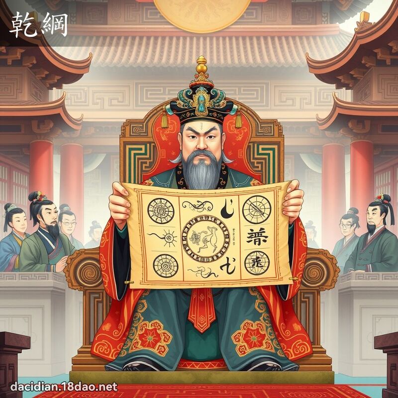 乾綱 - 國語大辭典配圖