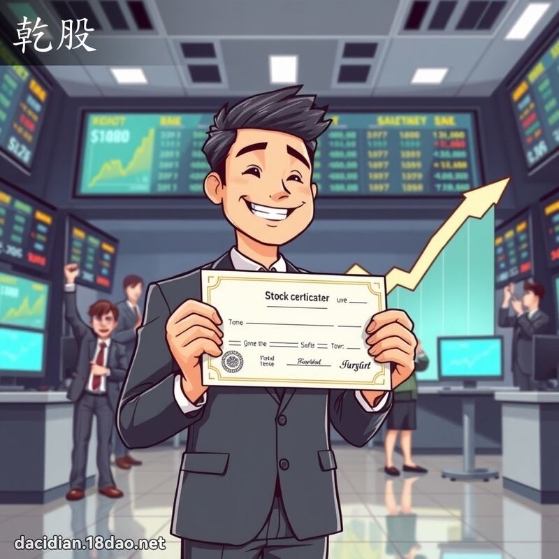 乾股 - 國語大辭典配圖
