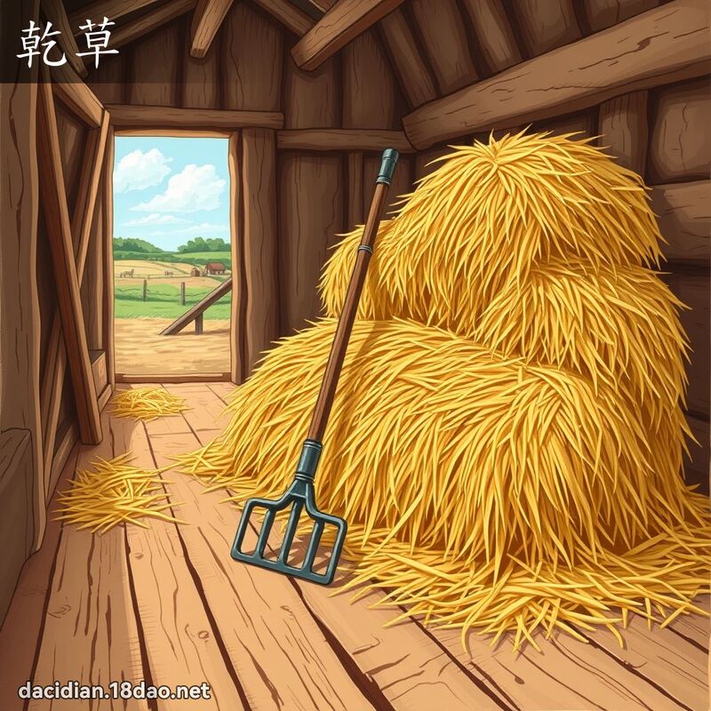 干草 - 国语大辞典配图
