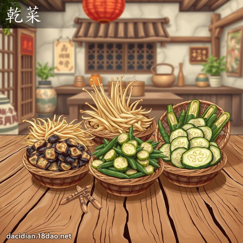 干菜 - 国语大辞典配图