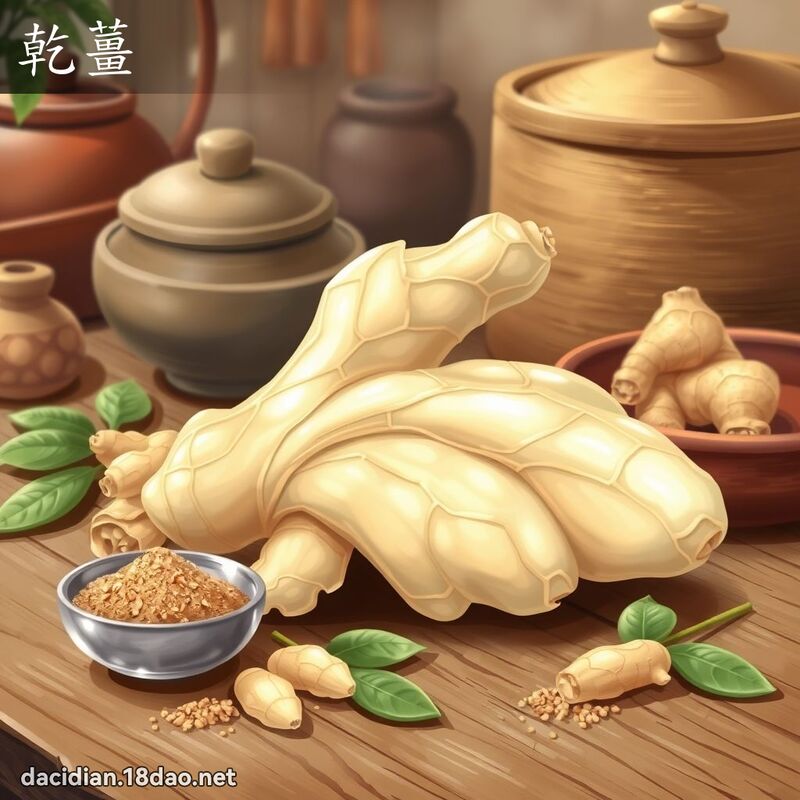 乾薑 - 國語大辭典配圖