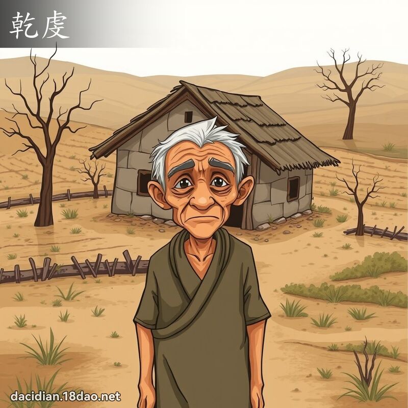 乾虔 - 國語大辭典配圖