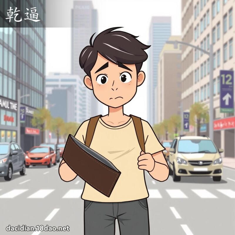 乾逼 - 國語大辭典配圖