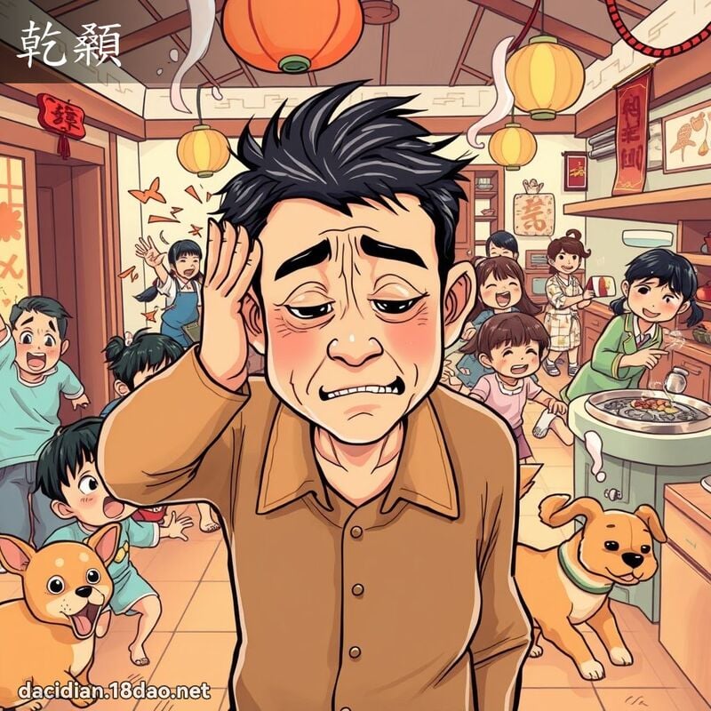 乾顙 - 國語大辭典配圖
