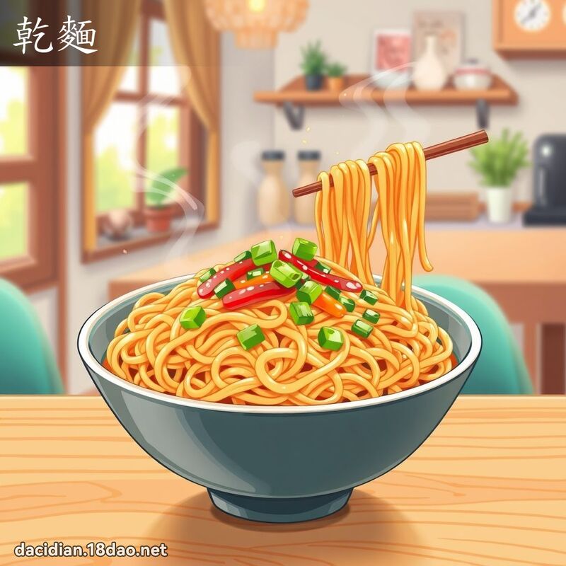 干面 - 国语大辞典配图