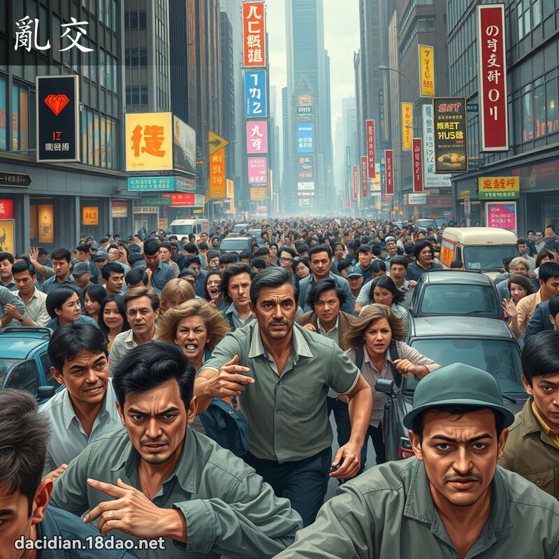 亂交 - 國語大辭典配圖