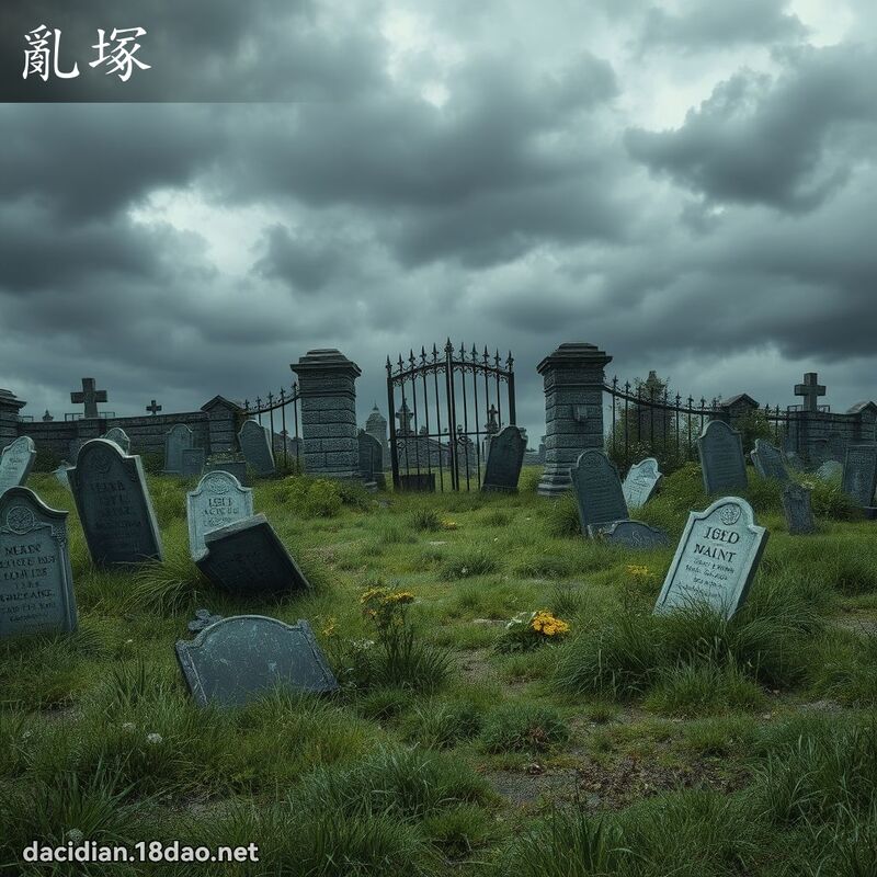 乱塚 - 国语大辞典配图