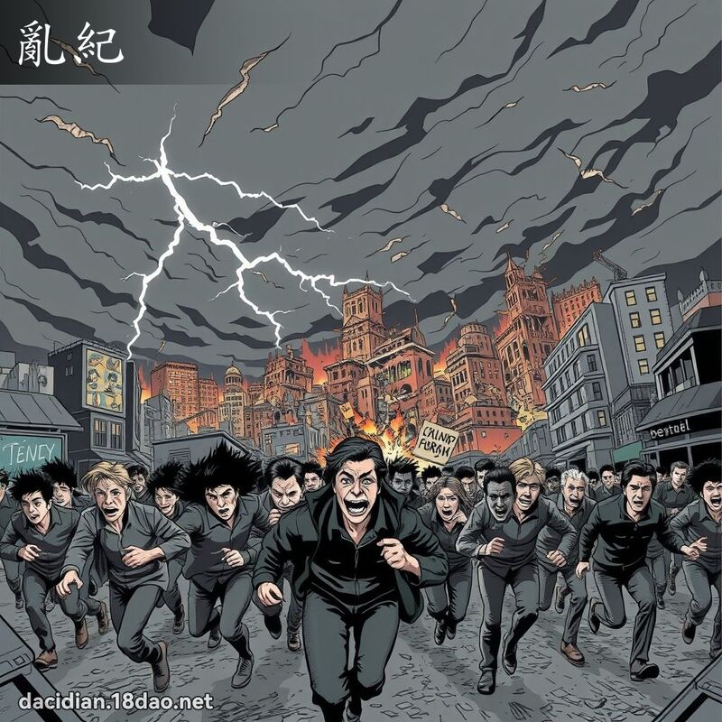 乱纪 - 国语大辞典配图