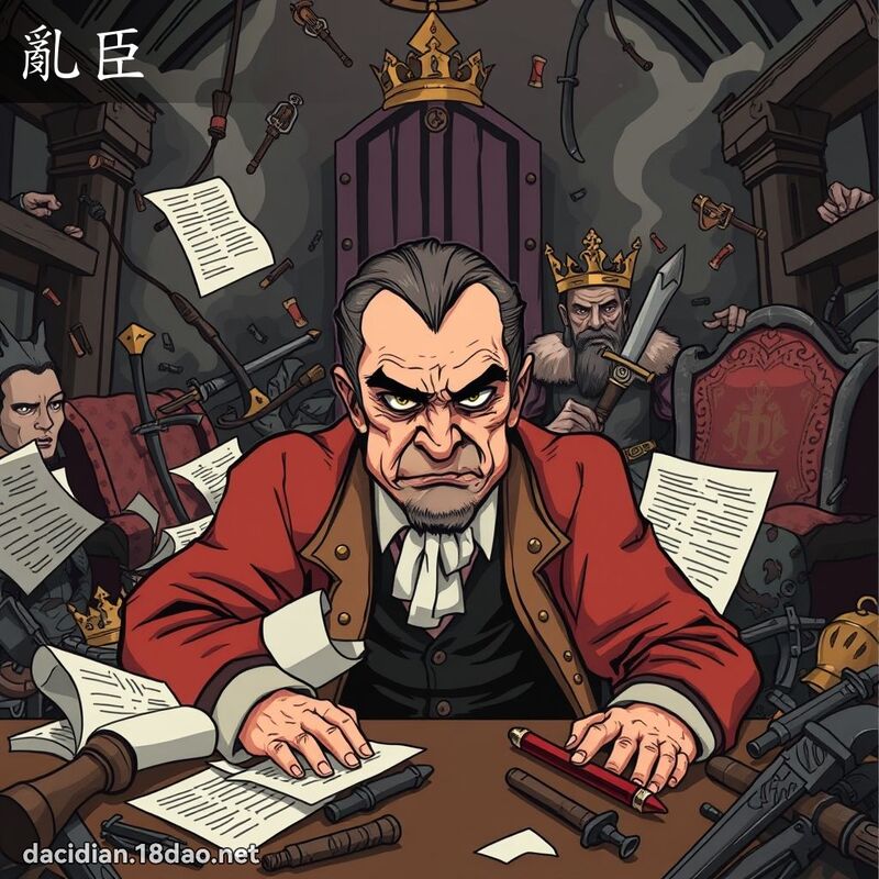 乱臣 - 国语大辞典配图