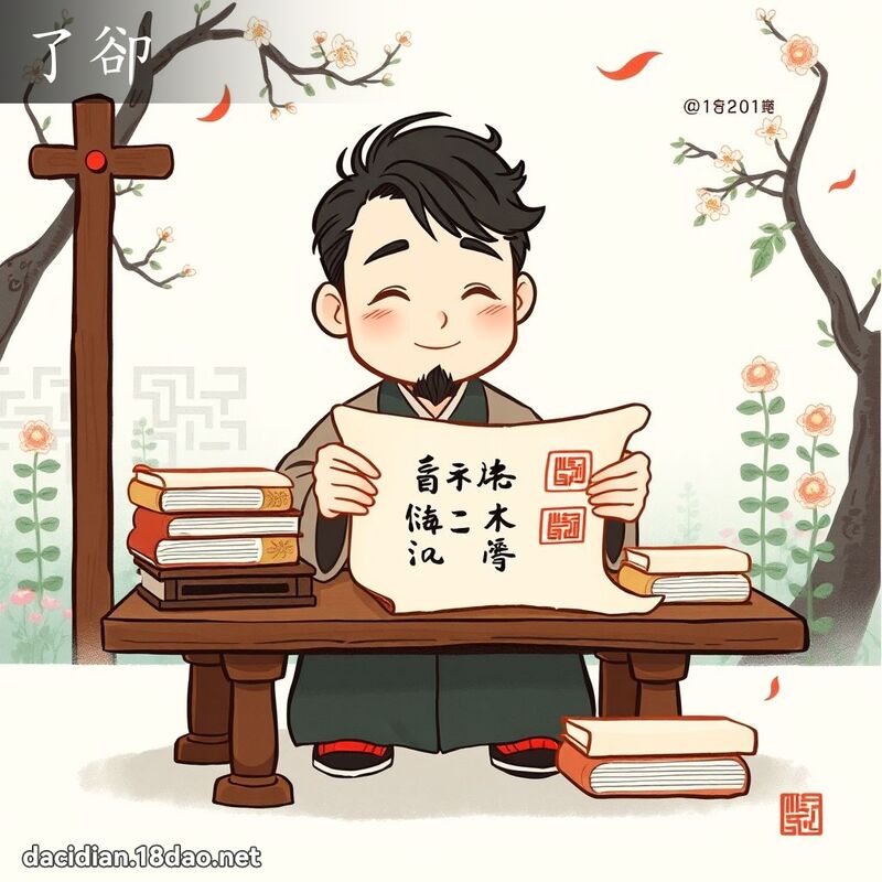 了卻 - 國語大辭典配圖