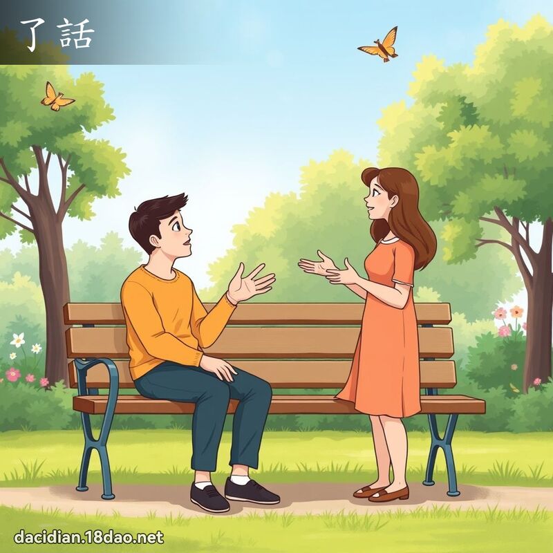 了話 - 國語大辭典配圖