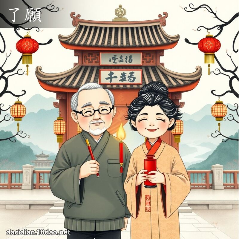 了願 - 國語大辭典配圖