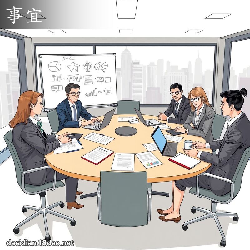 事宜 - 国语大辞典配图