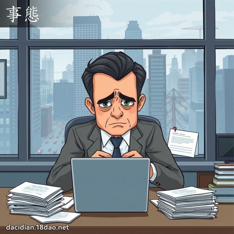 事態 - 国语大辞典配图