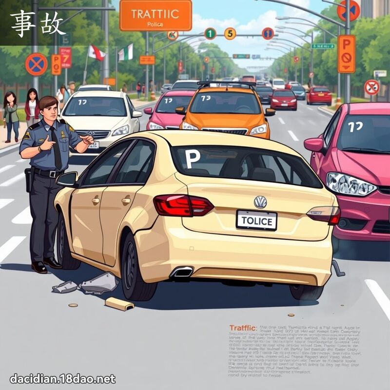 事故 - 國語大辭典配圖