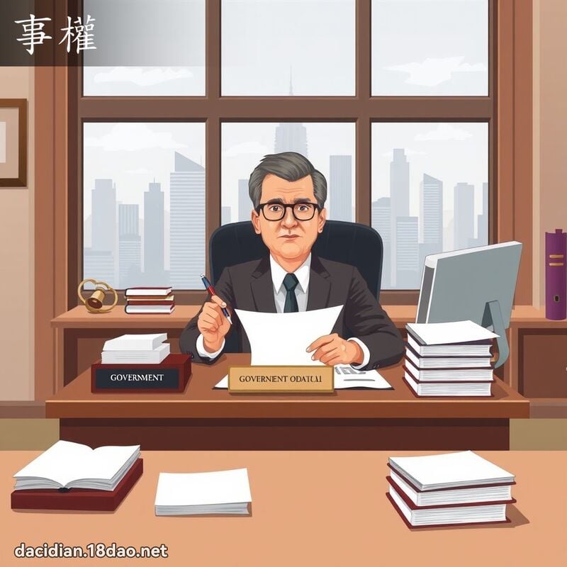 事权 - 国语大辞典配图