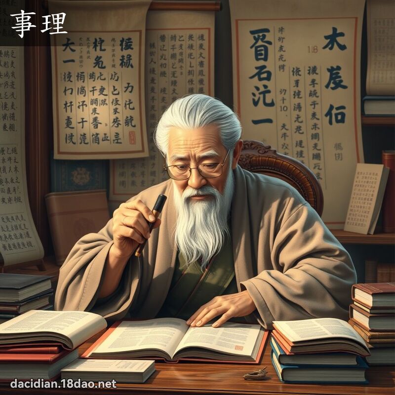 事理 - 國語大辭典配圖