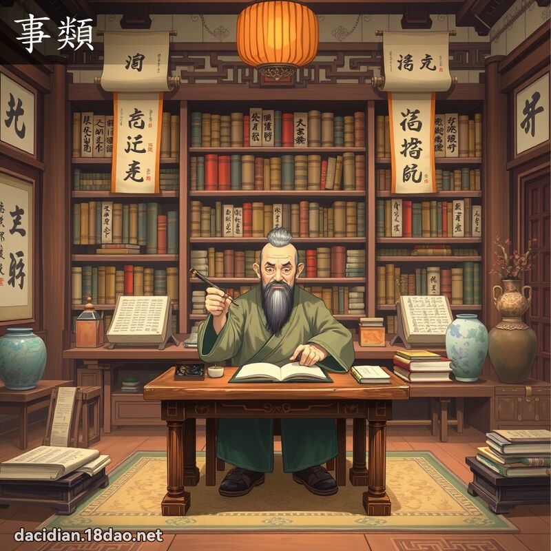 事類 - 國語大辭典配圖
