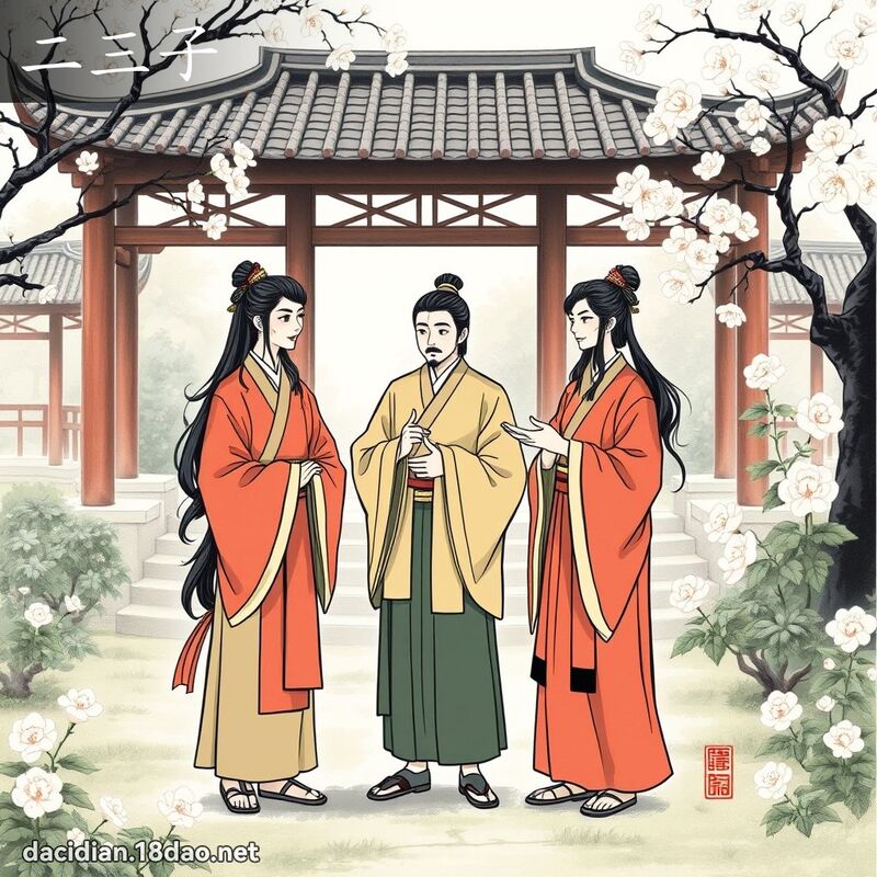二三子 - 国语大辞典配图