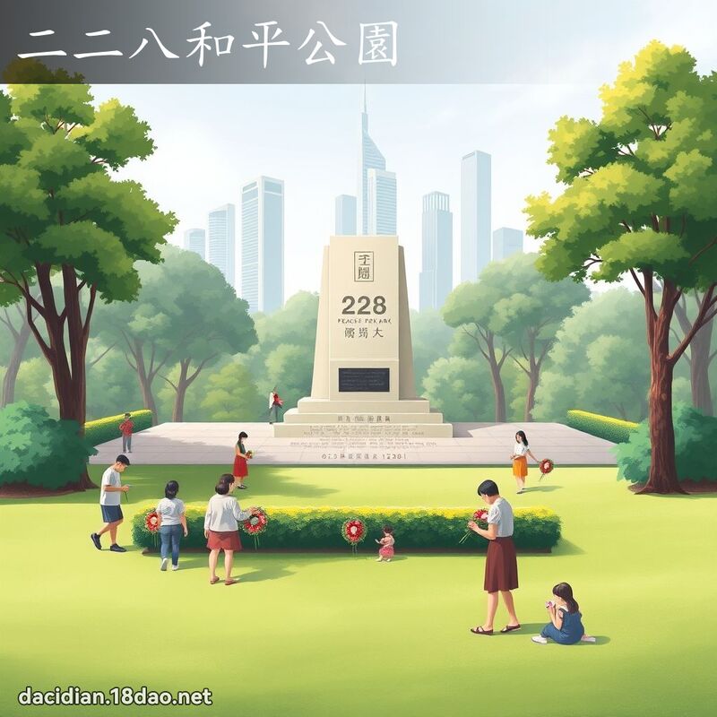 二二八和平公园 - 国语大辞典配图
