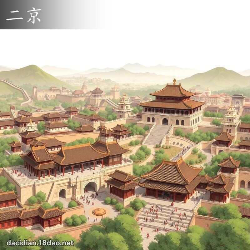 二京 - 国语大辞典配图
