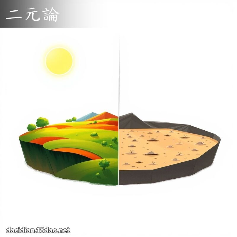 二元论 - 国语大辞典配图