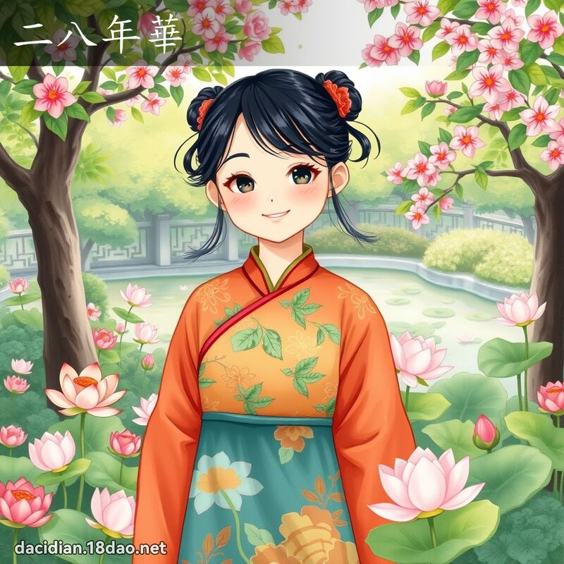 二八年華 - 國語大辭典配圖