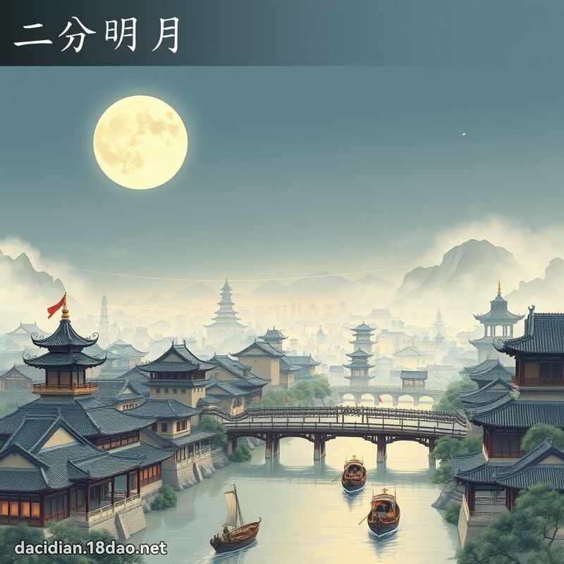 二分明月 - 国语大辞典配图