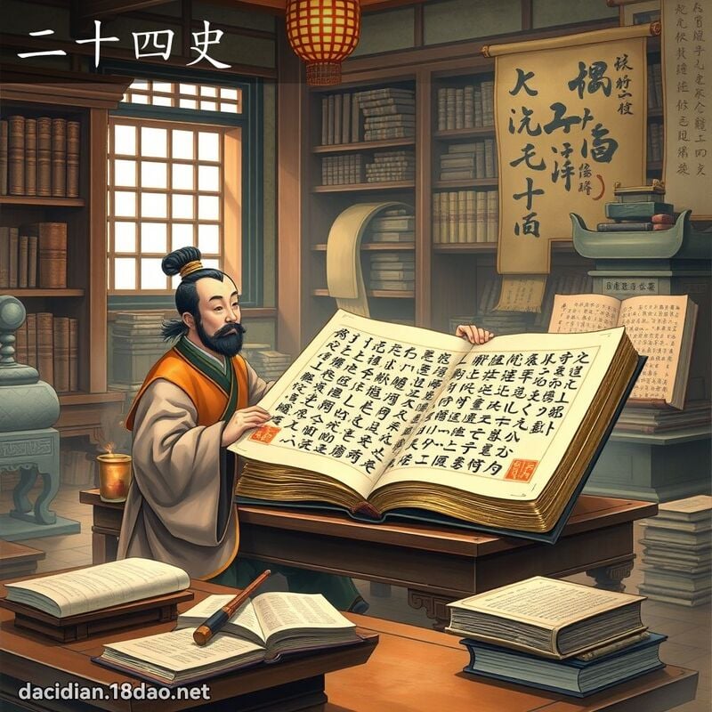 二十四史 - 國語大辭典配圖