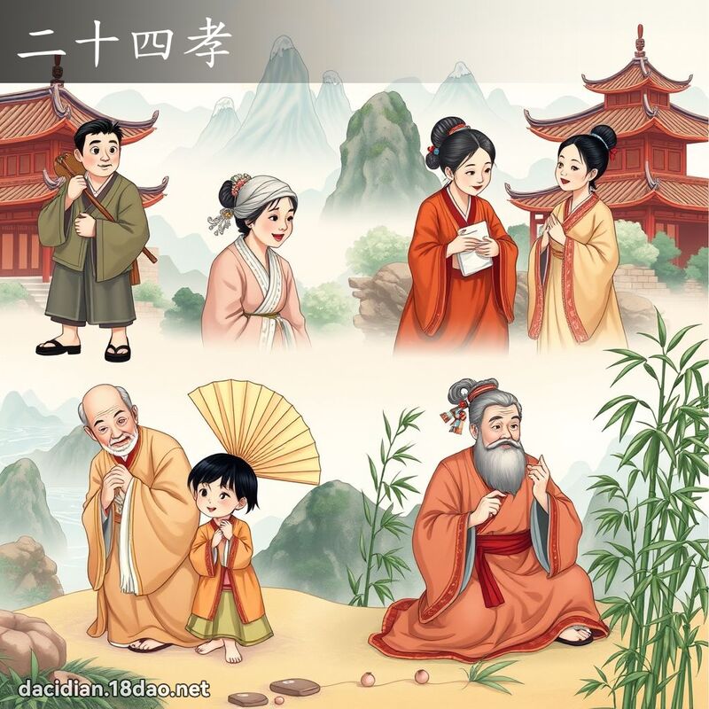二十四孝 - 國語大辭典配圖