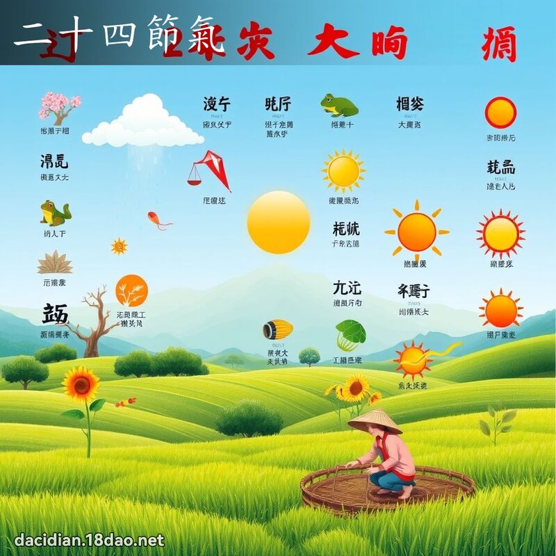 二十四节气 - 国语大辞典配图