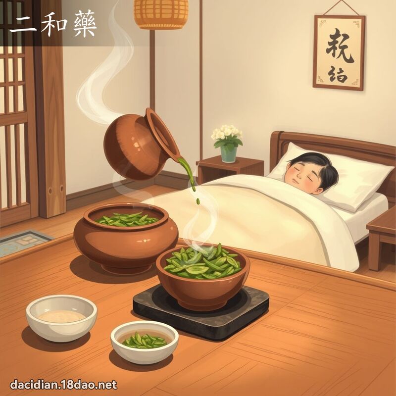二和藥 - 國語大辭典配圖