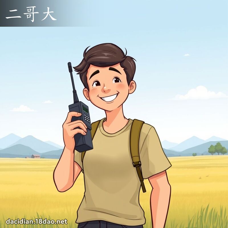 二哥大 - 國語大辭典配圖